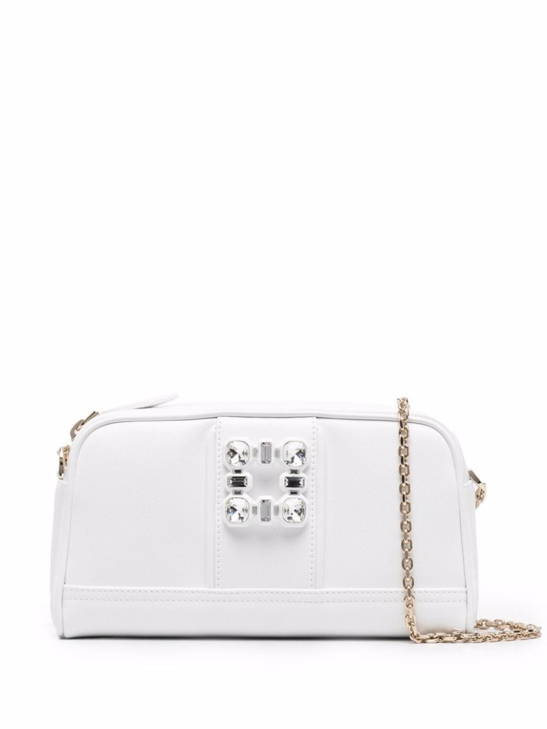 

Roger Vivier каркасная сумка Walky Viv, белый