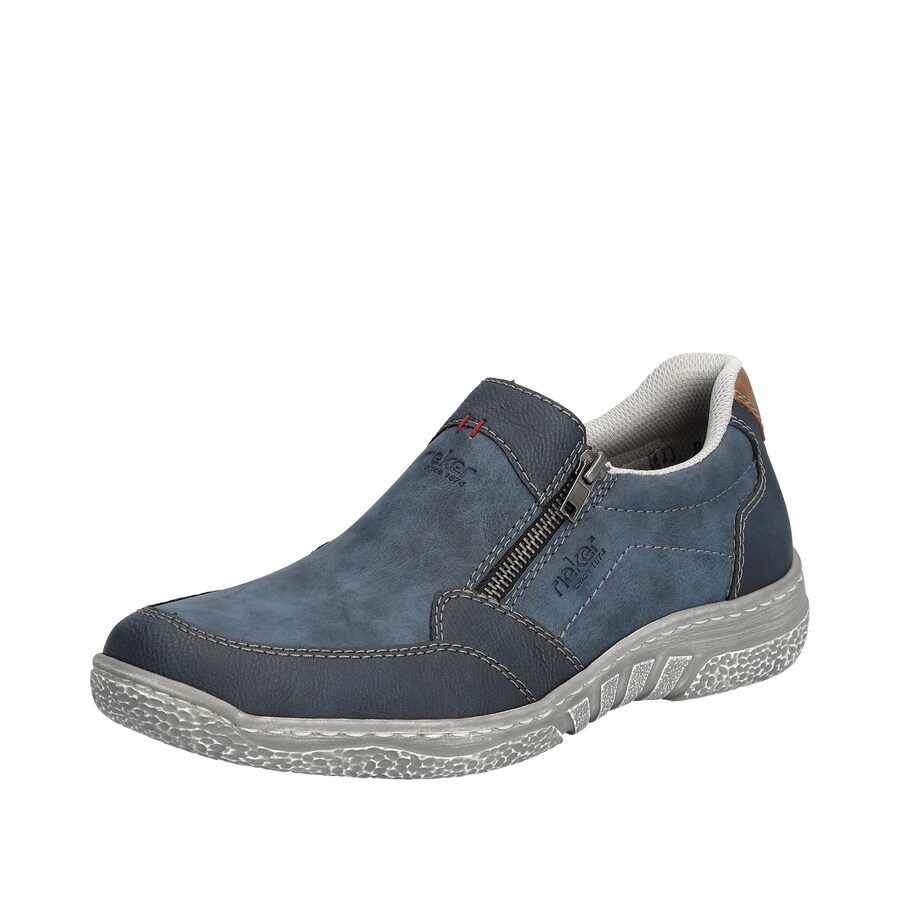 

Слипоны Rieker, цвет marine blue/Navy