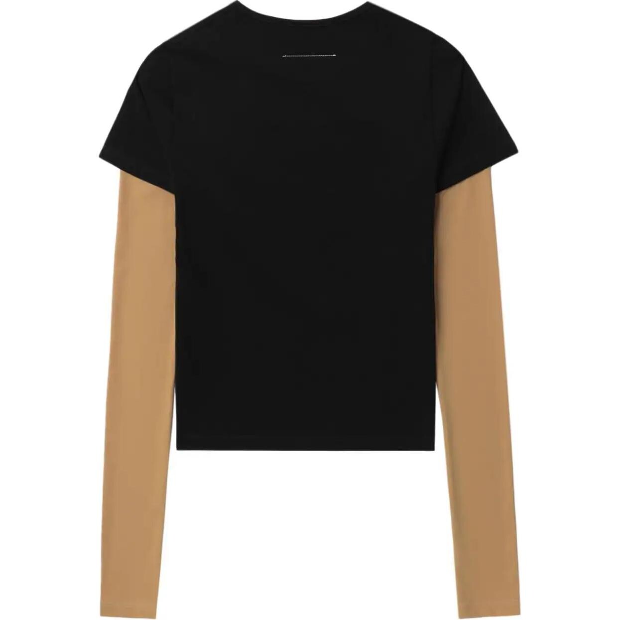 

Футболка женская черная Mm6 Maison Margiela