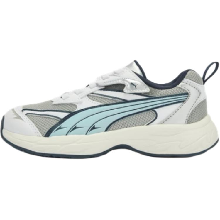 

PUMA Morphic Abrasion Resistant Low top детские повседневные кроссовки Gray Blue Kids'