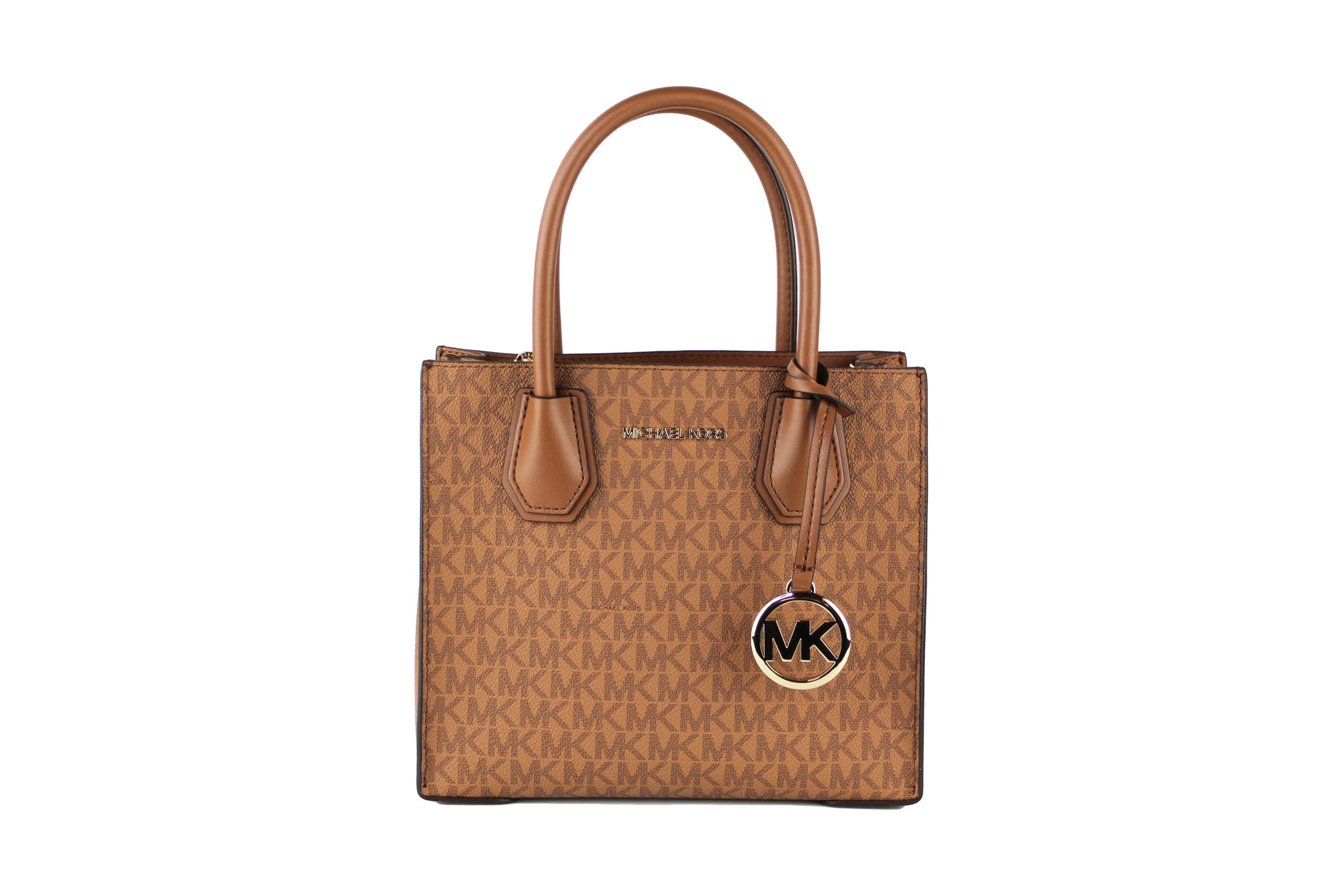 

Сумка-мессенджер Mercer Medium Luggage Multi Leather Crossbody Michael Kors