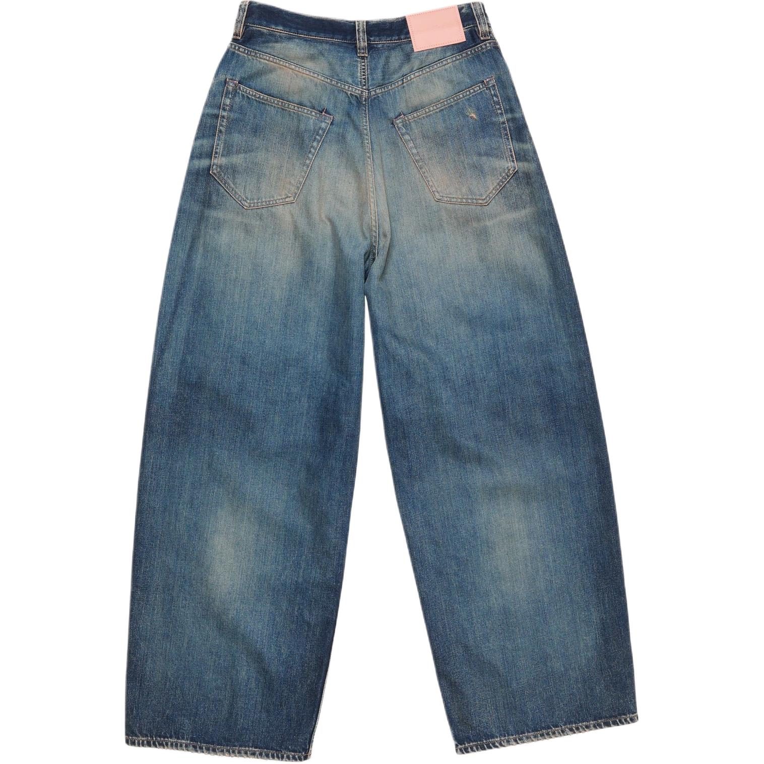 Сверхширокие джинсы Super Baggy Fit Acne Studios, индиго — фото 2