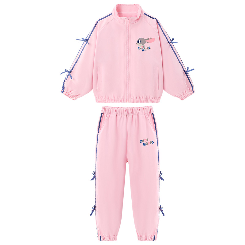 

Disney Повседневный спортивный костюм розовый для детей 3-7 лет