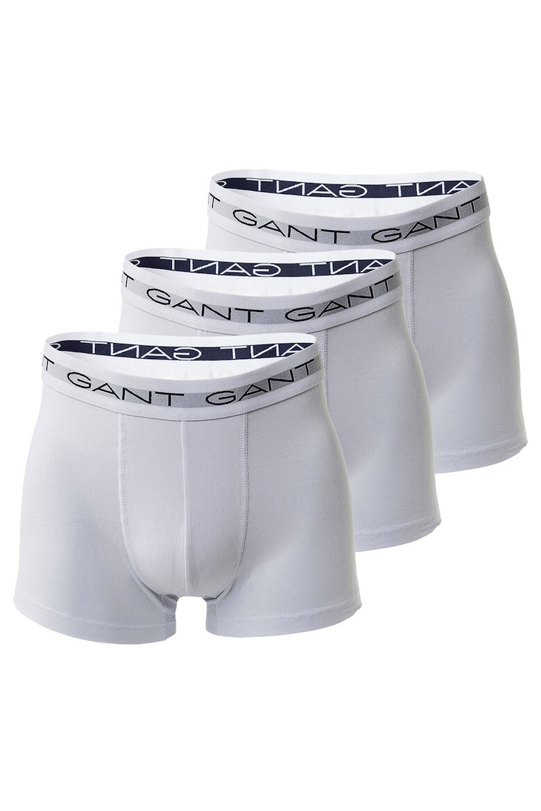 

Боксеры с логотипом, 3 пары Gant, белый
