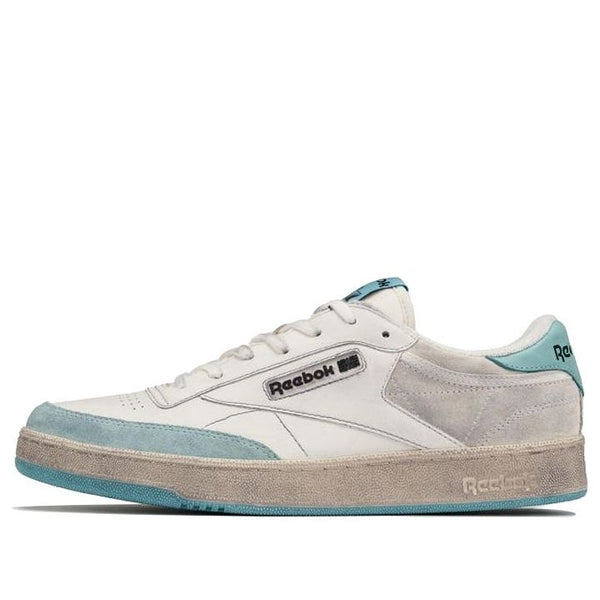 

Кроссовки ltd club c vintage low-top 'white grey blue' Reebok, белый