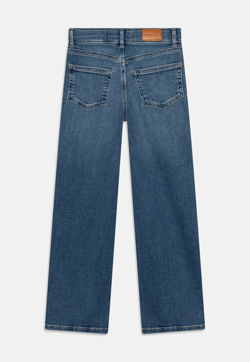 Джинсы-сигареты Kogmadison Blush Wide Kids ONLY, цвет medium blue denim — фото 2