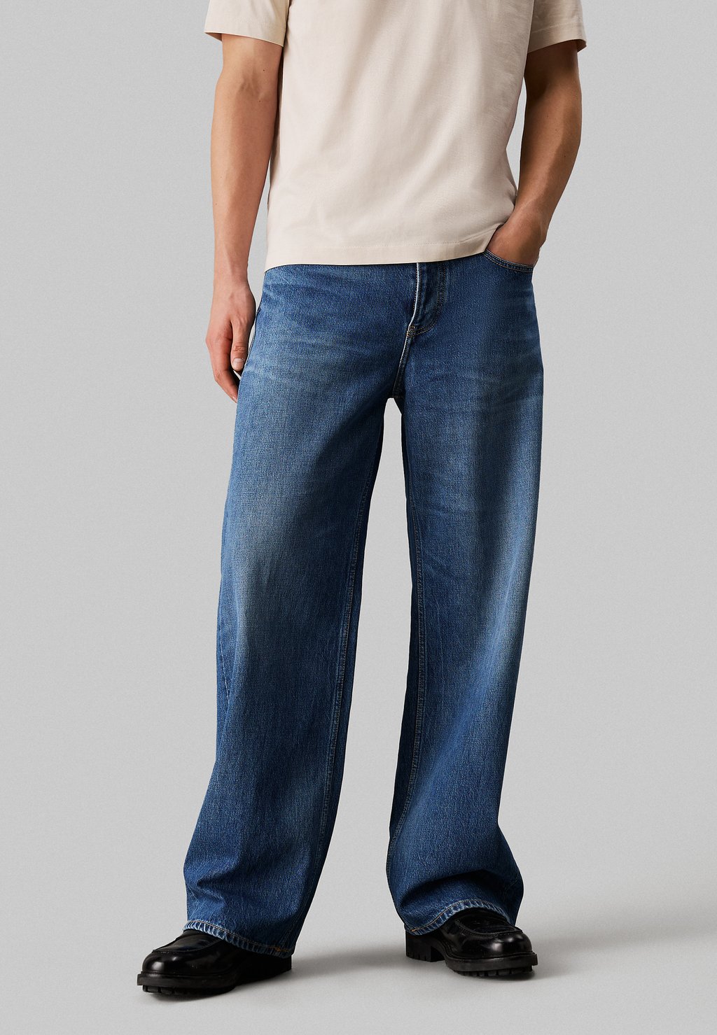 

Джинсы свободного кроя 90'S Calvin Klein Jeans, синий