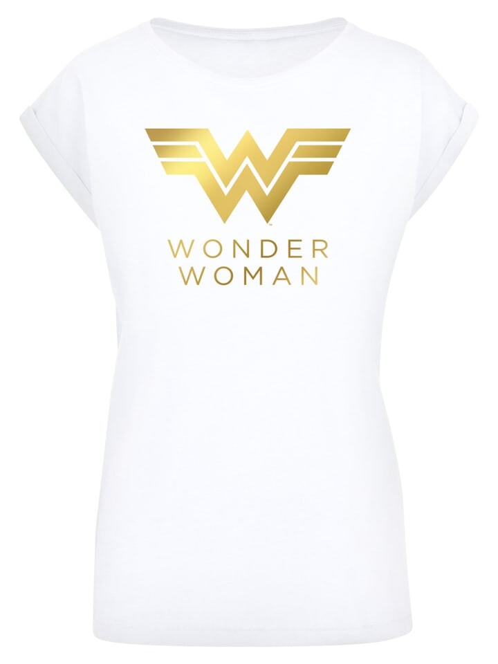 

Футболка F4NT4STIC DC Comics Wonder Woman 84 Golden Logo, белый