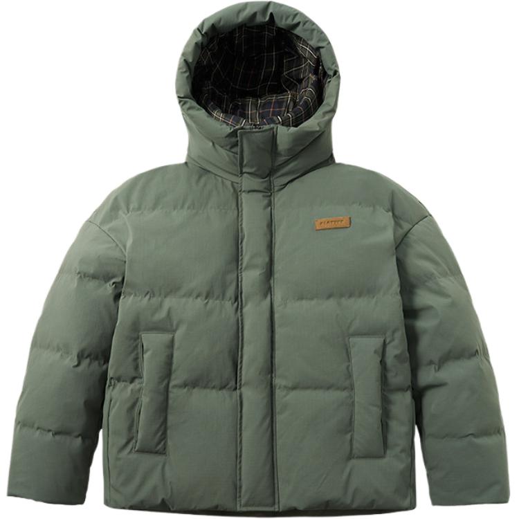 

Пуховик Unisex с капюшоном Moderate CLOT, зеленый