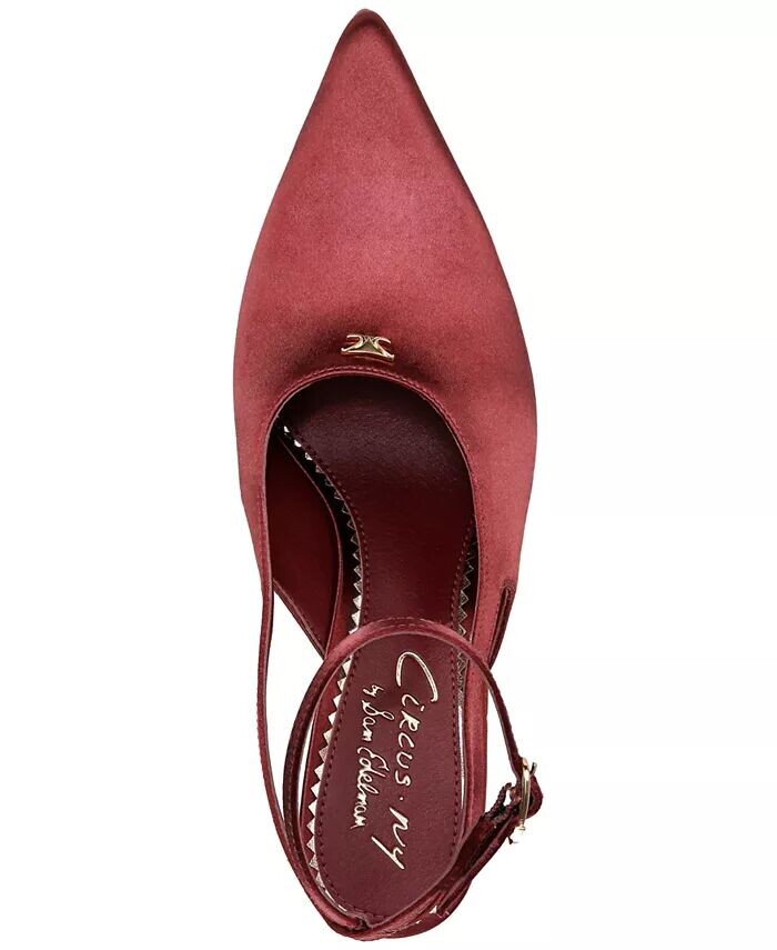 Женские туфли-лодочки Tara High-Vamp с острым носком Circus Ny By Sam Edelman, серый — фото 4