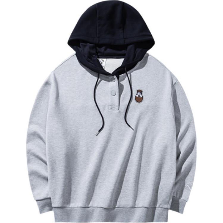 

Свитшот Anta Life Collection женский серый вересково-серый
