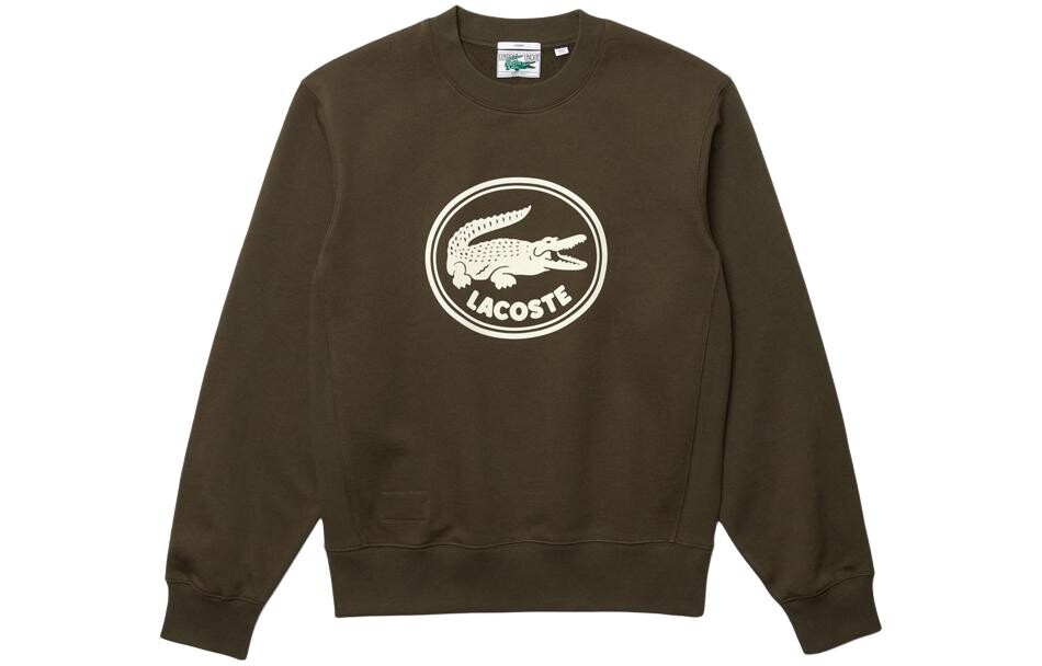 Свитшот унисекс зеленый Lacoste, зеленый