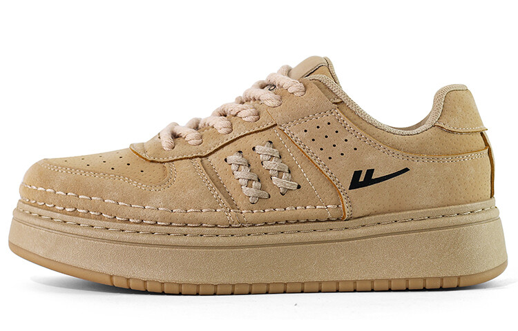 

Кроссовки WARRIOR Skateboarding Shoes Unisex Low-top Khaki, хаки