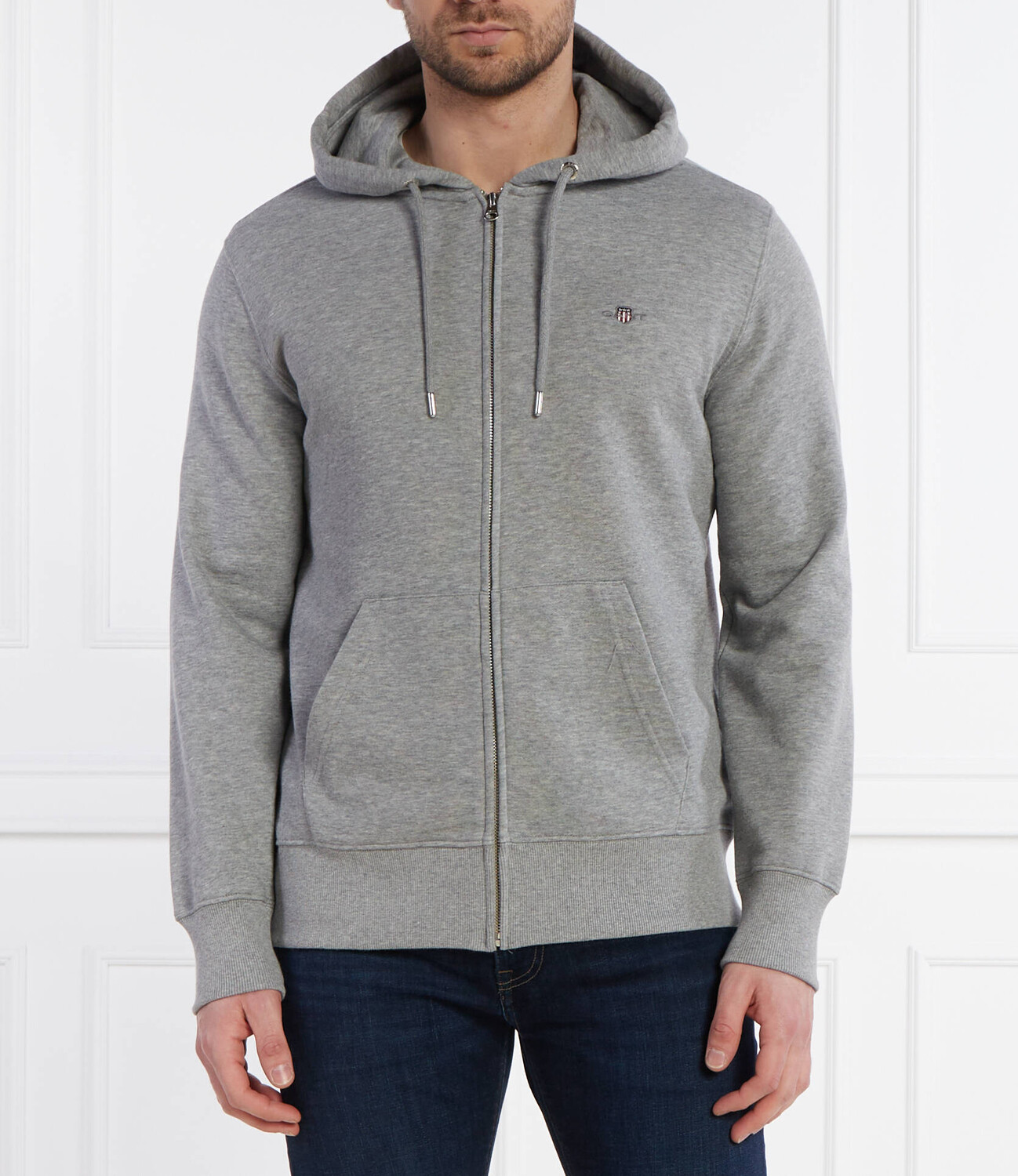 

Толстовка Gant shield Regular Fit, серый