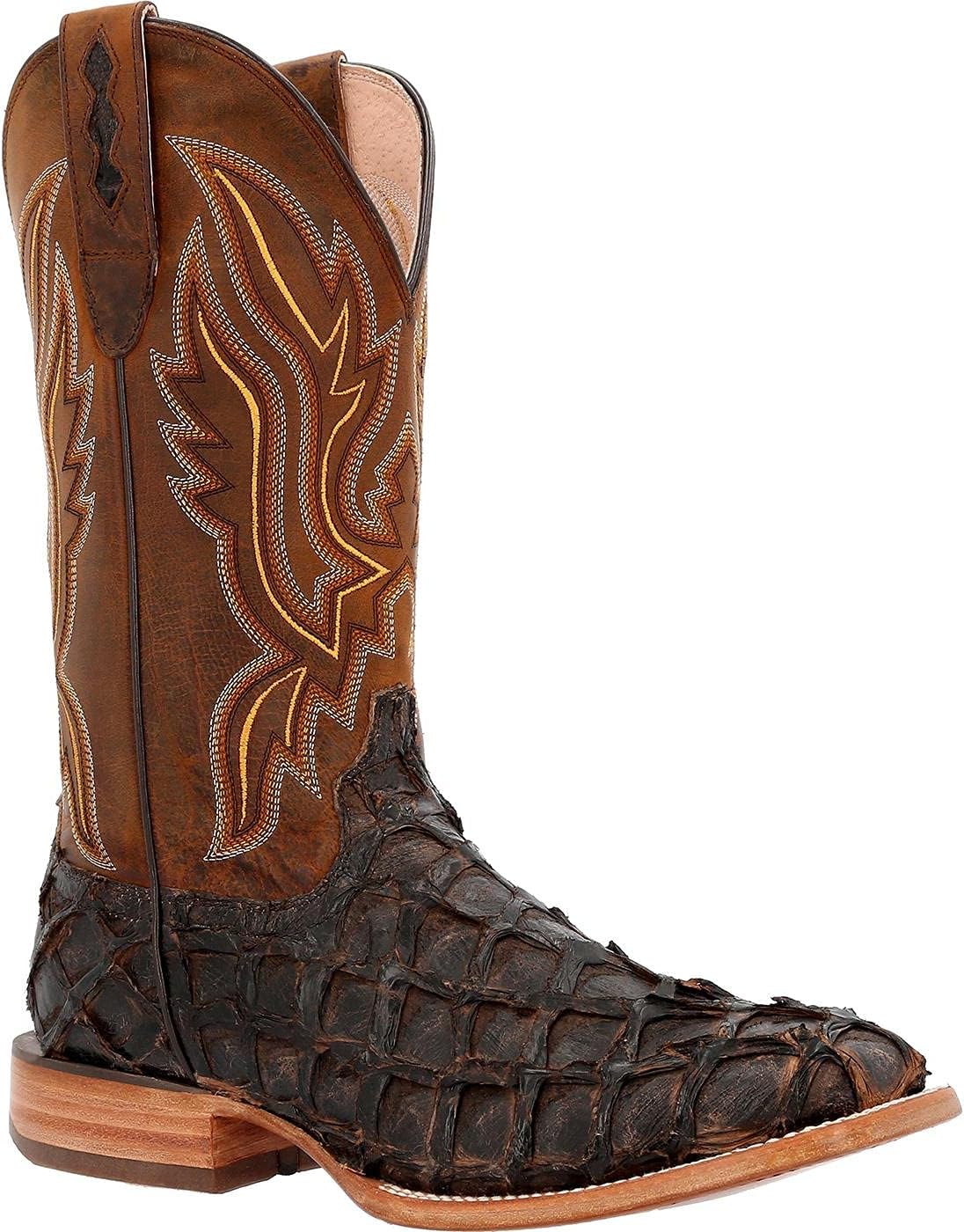 

Ботинки Durango Premium Exotics Western из темно-коричневого пиарауку