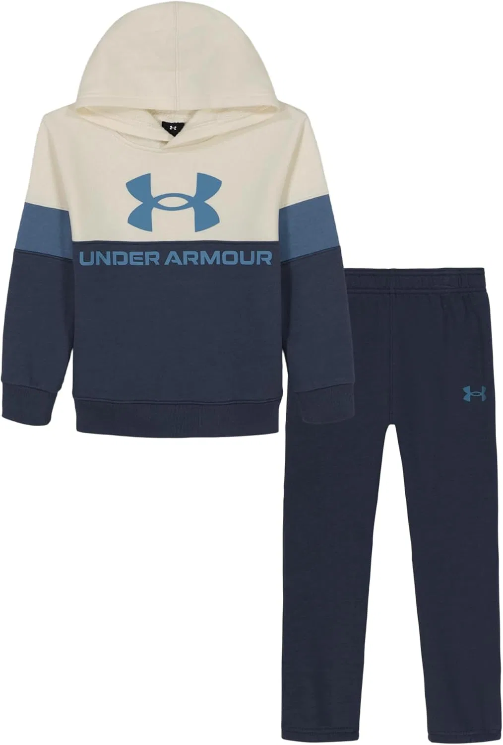 Детский спортивный костюм из флиса Under Armour, каменный серый