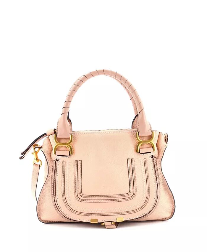 

Маленькая сумка Marcie из кожи Pre-Owned Chloe, коричневый/бежевый