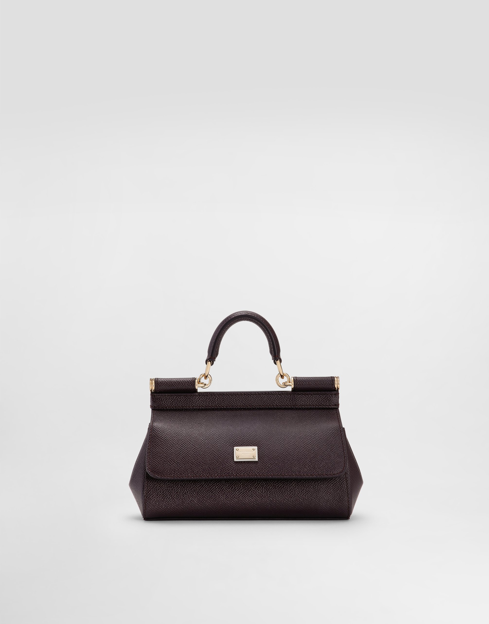 

Сумка small sicily Dolce & Gabbana, бордовый