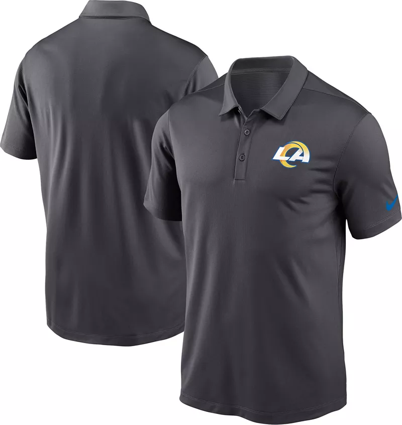 

Мужская футболка-поло Nike Los Angeles Rams Franchise антрацитового цвета