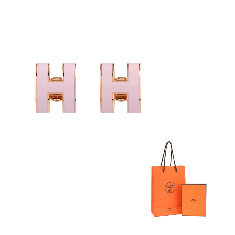 

Серьги POP H Collection для женщин HERMES, розовый