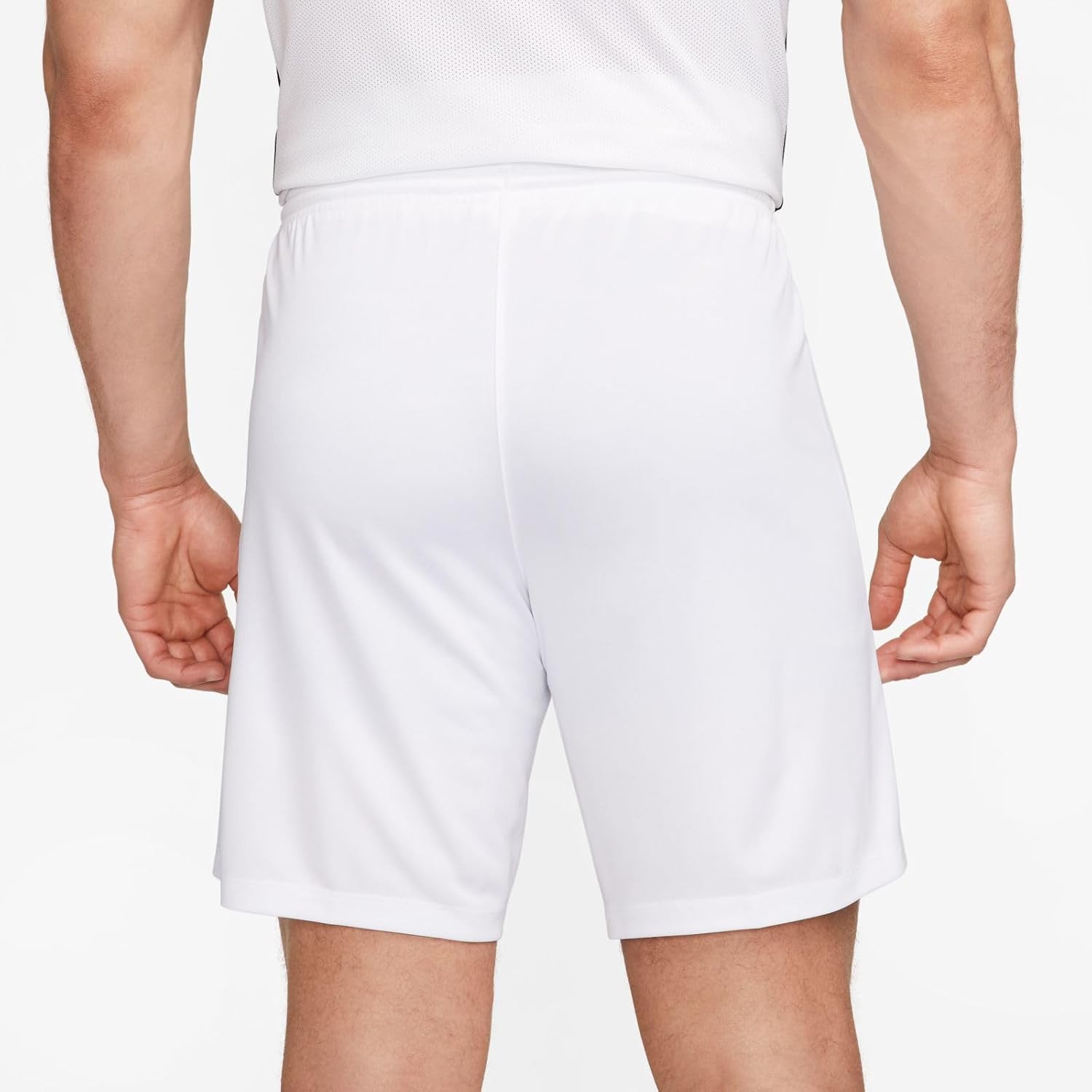Мужские футбольные шорты Nike, White/Pine Green — фото 3