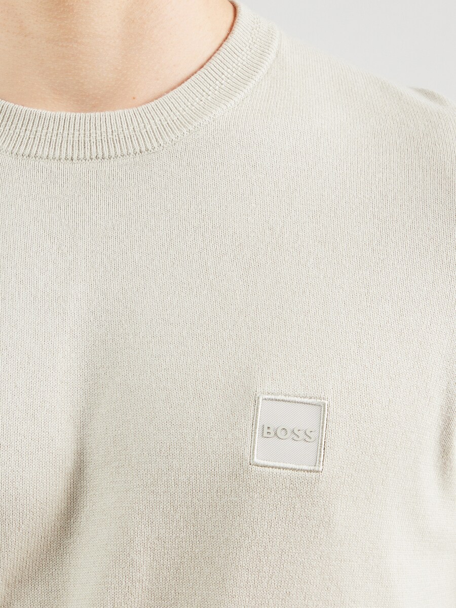 Свитер BOSS Sweater Kanovano_S, бежевый — фото 3