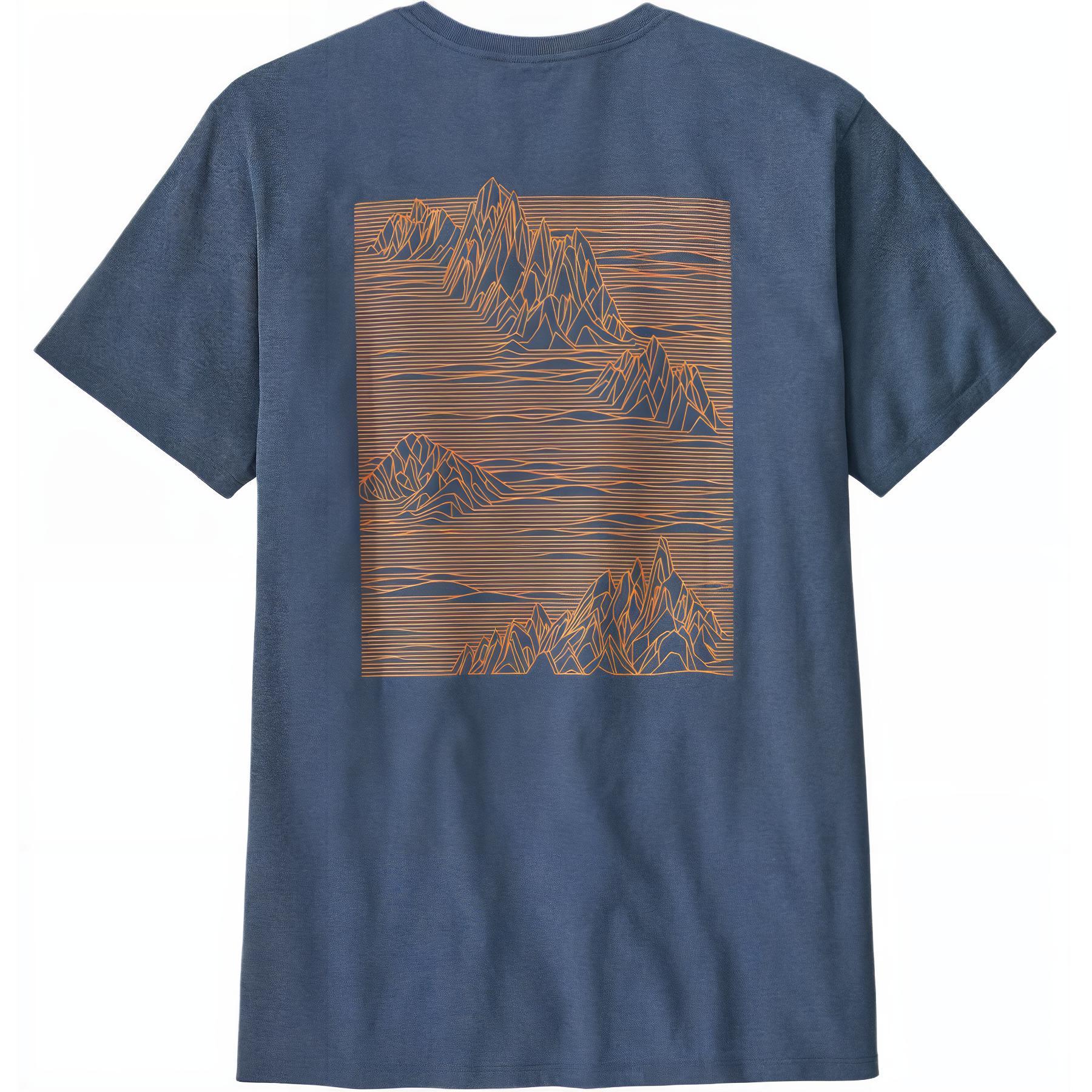 

Футболка "Responsibili Tee" мужская Patagonia, Utility Blue Color/Utb, Синий, Футболка "Responsibili Tee" мужская Patagonia, Utility Blue Color/Utb