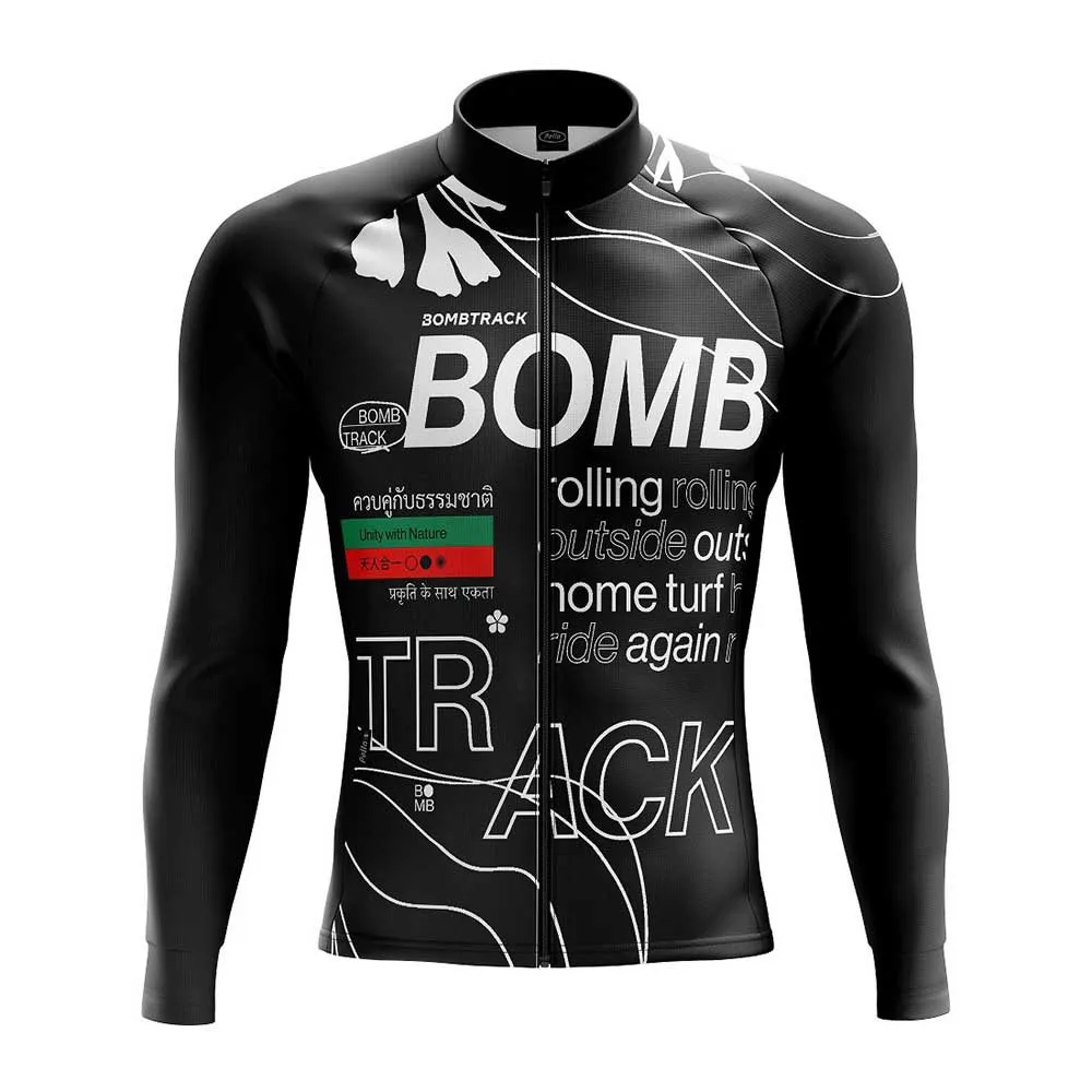 

Джерси с длинным рукавом Bombtrack Unity, черный