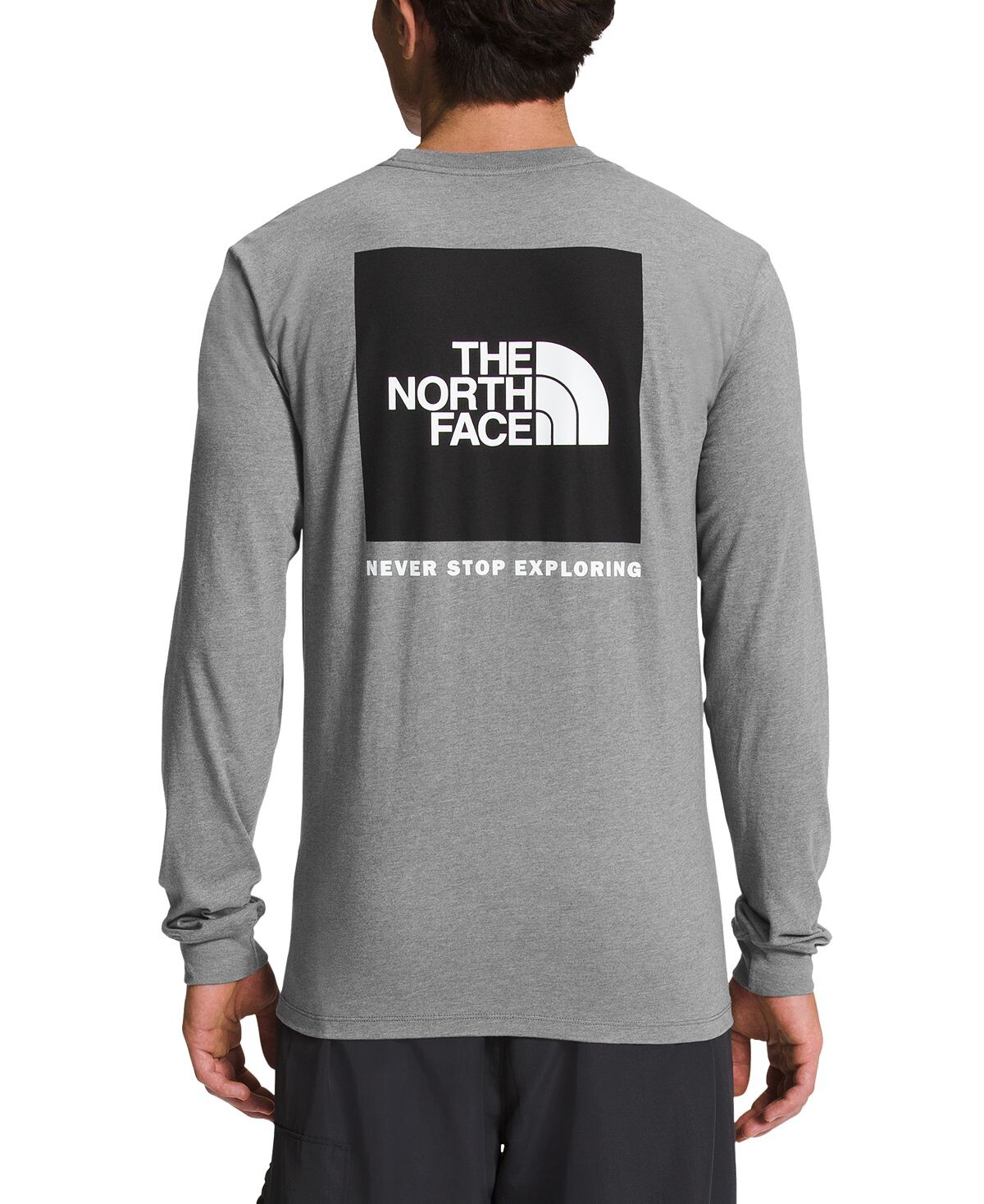 

Мужская футболка стандартного кроя с логотипом Box NSE и длинными рукавами The North Face