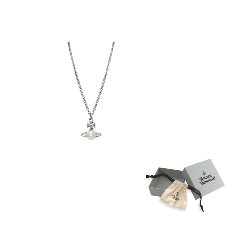 

Кулон с жемчужным логотипом Vivienne Westwood