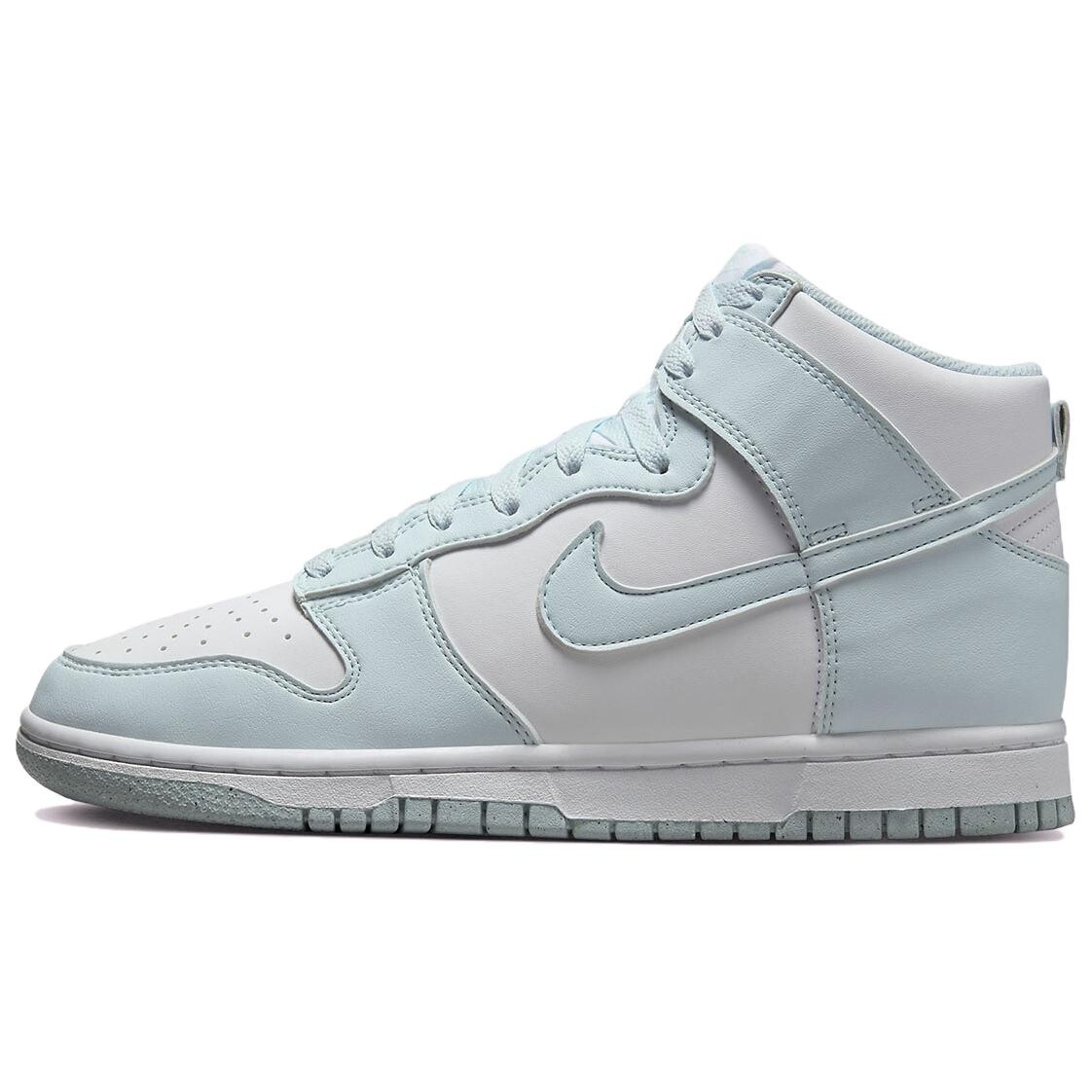 

Кроссовки Nike Dunk High Next Nature Glacier Ice Women's, белый/синий