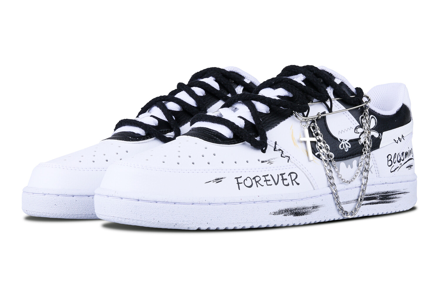 

Мужские кроссовки для скейтбординга Nike Court Vision 1, White