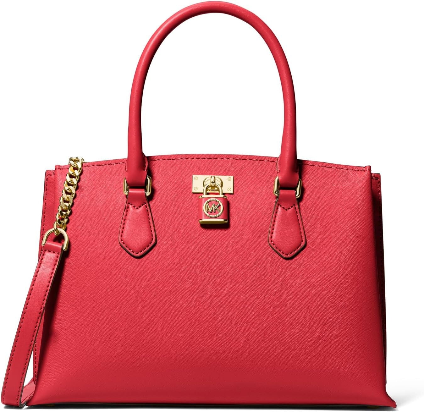 

Сумка Michael Kors Ruby Medium Satchel, цвет Crimson, Красный, Сумка Michael Kors Ruby Medium Satchel, цвет Crimson