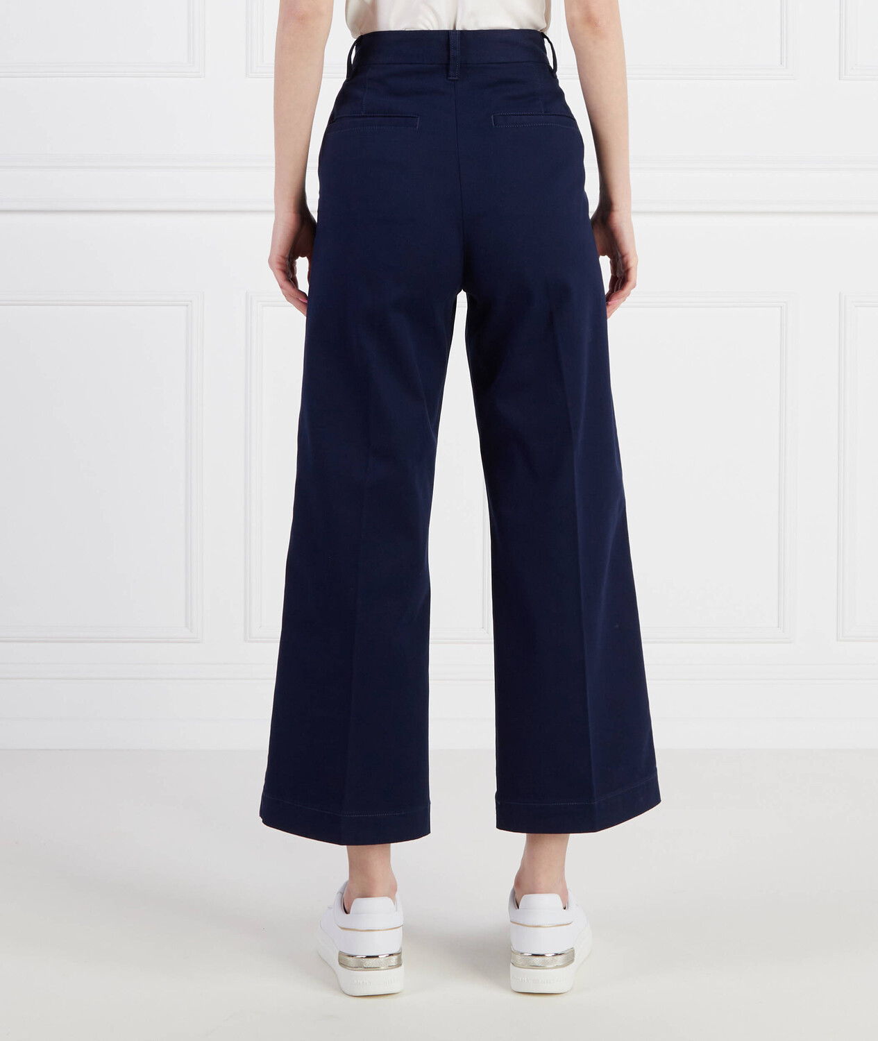 Брюки POLO RALPH LAUREN Cropped Fit, темно-синий — фото 4