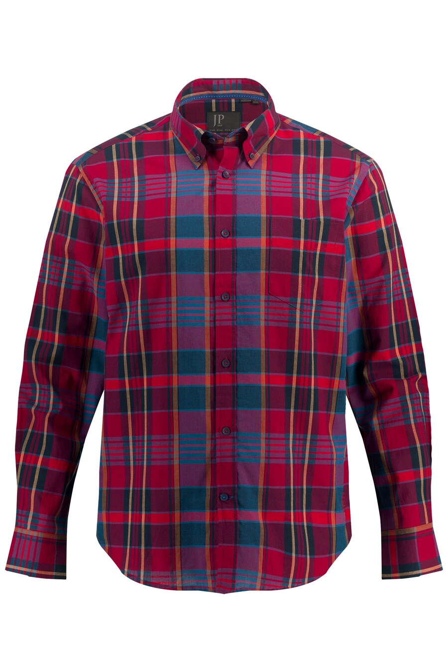 

Рубашка на пуговицах классического кроя JP1880, Red