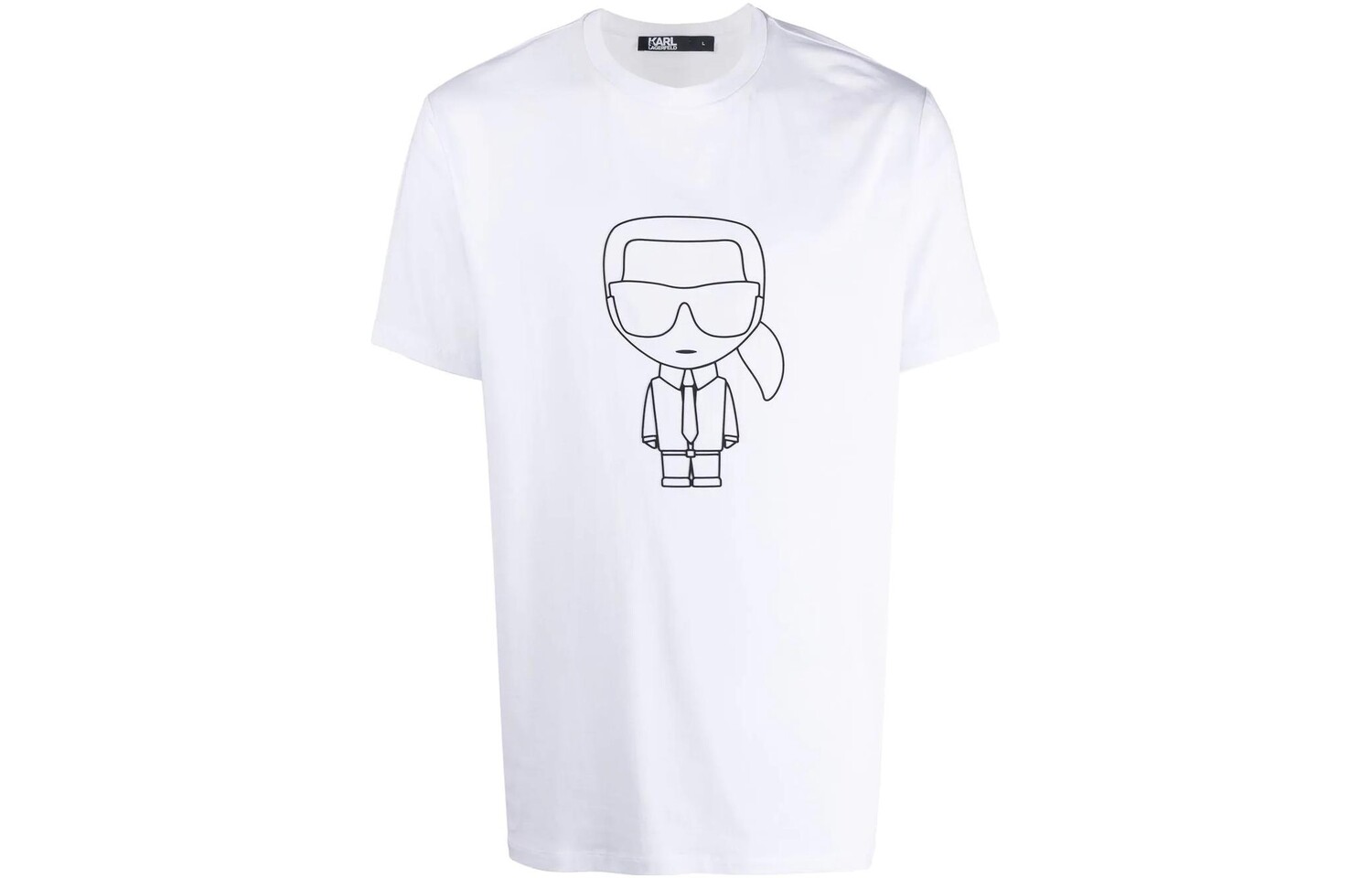 

Футболка мужская белая Karl Lagerfeld, белый