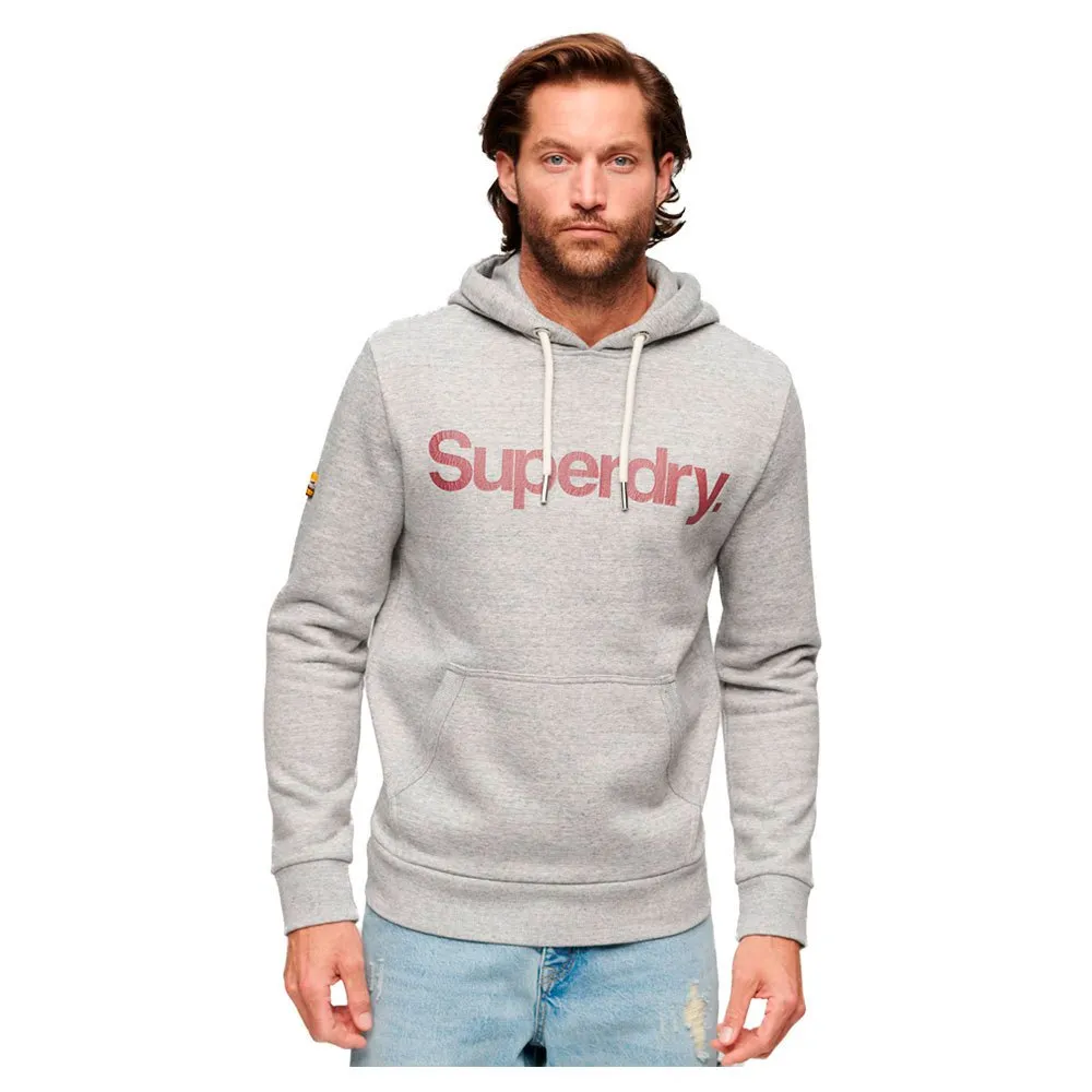 

Худи Superdry Core Logo Classic, серый