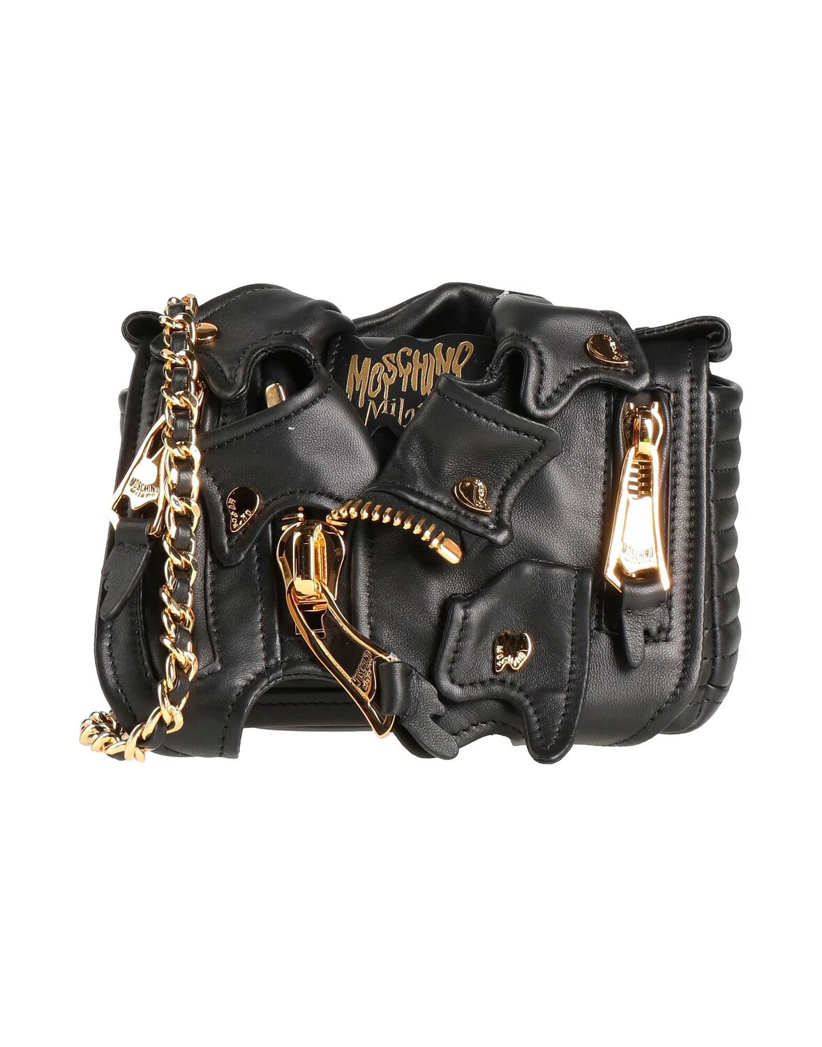 

Сумка через плечо Moschino, черный