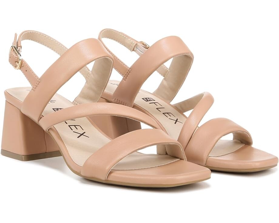 

Сандалии LifeStride Celia Slingback Strappy Dress Sandals, цвет Siena Beige