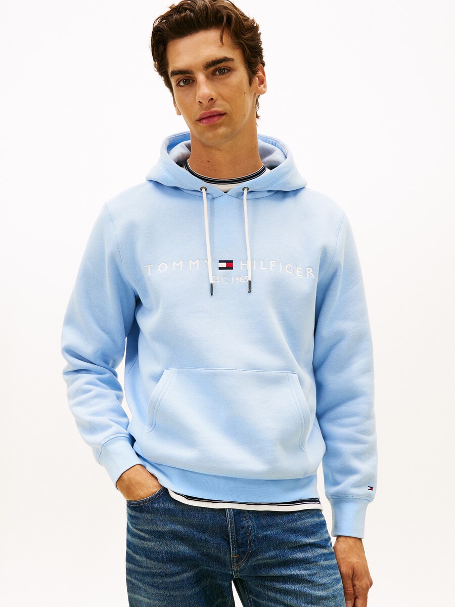 Толстовка обычного кроя TOMMY HILFIGER, темно-синий/светло-синий — фото 3