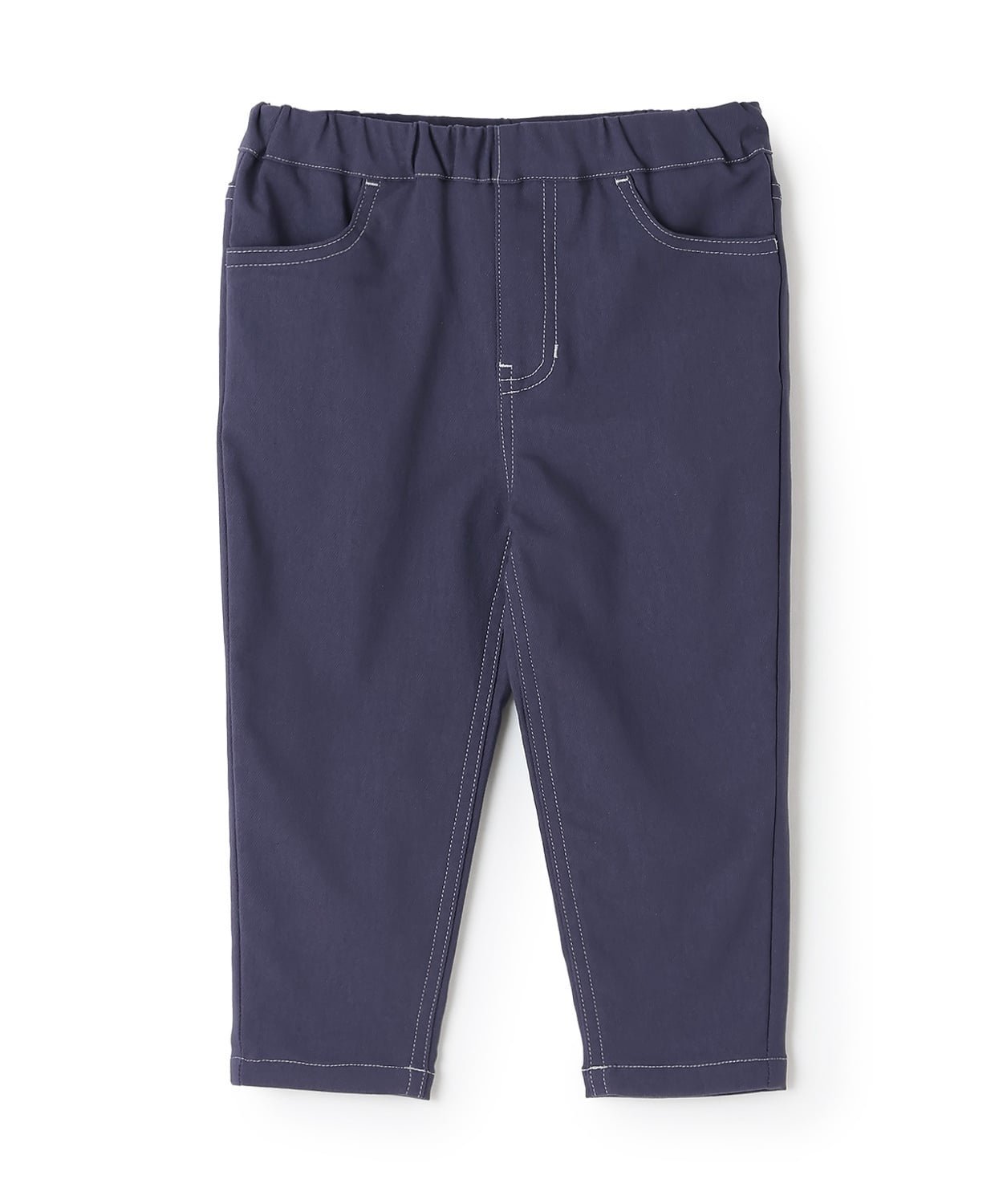 Эластичные брюки Petit main, Navy blue