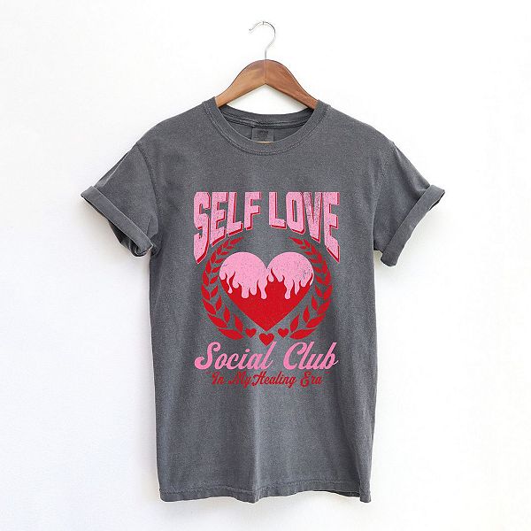 

Футболка Self love social club garment dyed Simply Sage Market, Pepper