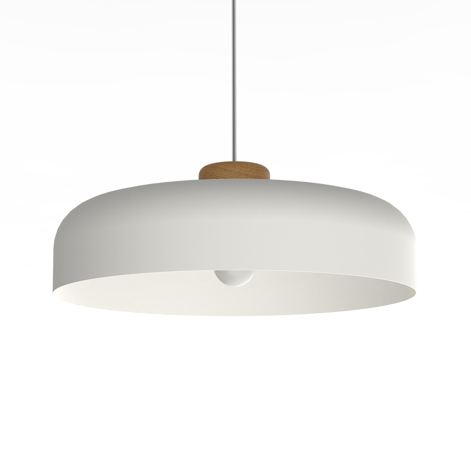 

Подвесной светильник Lumicom, 40x40x10 см, белый