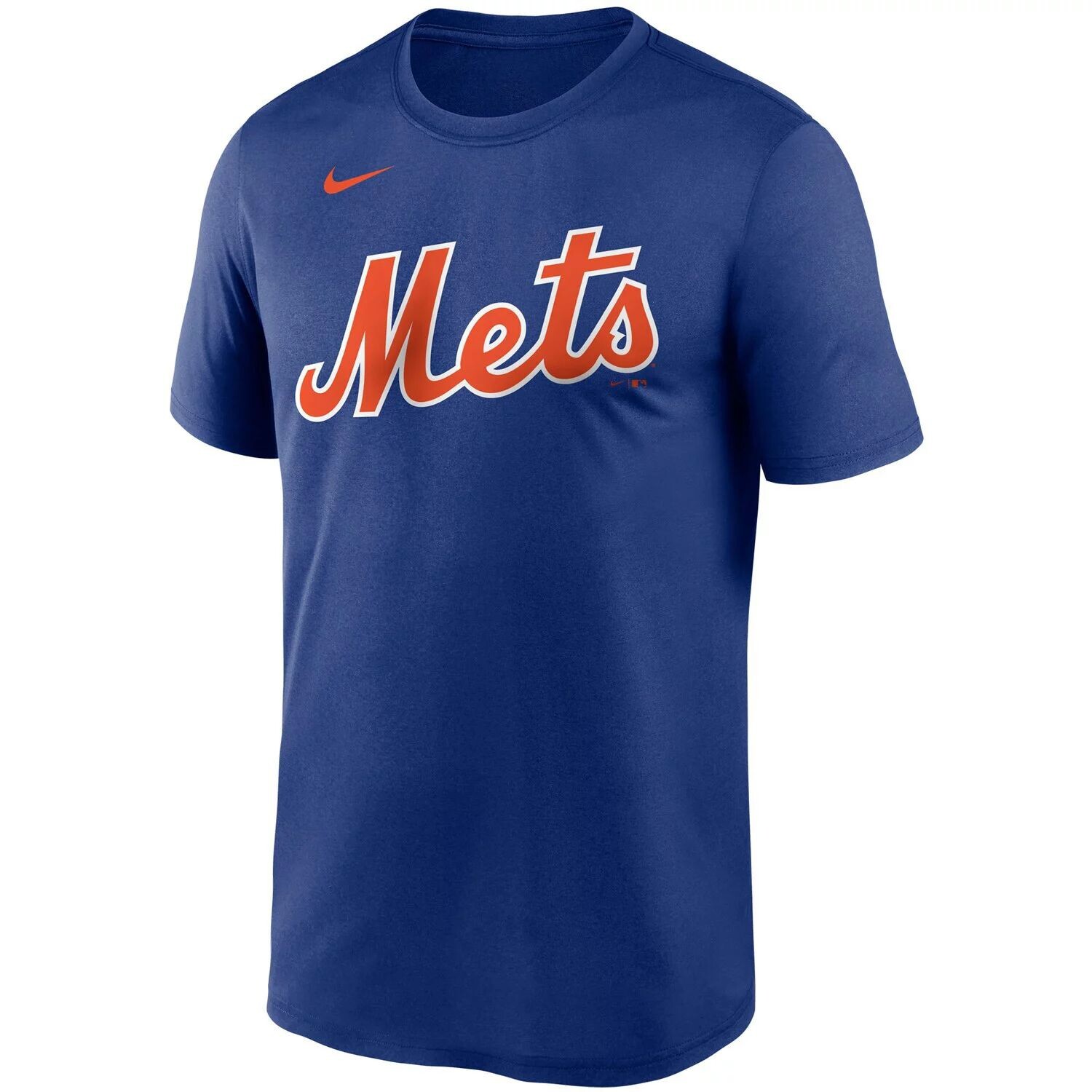 

Мужская футболка Nike Royal New York Mets Wordmark Legend