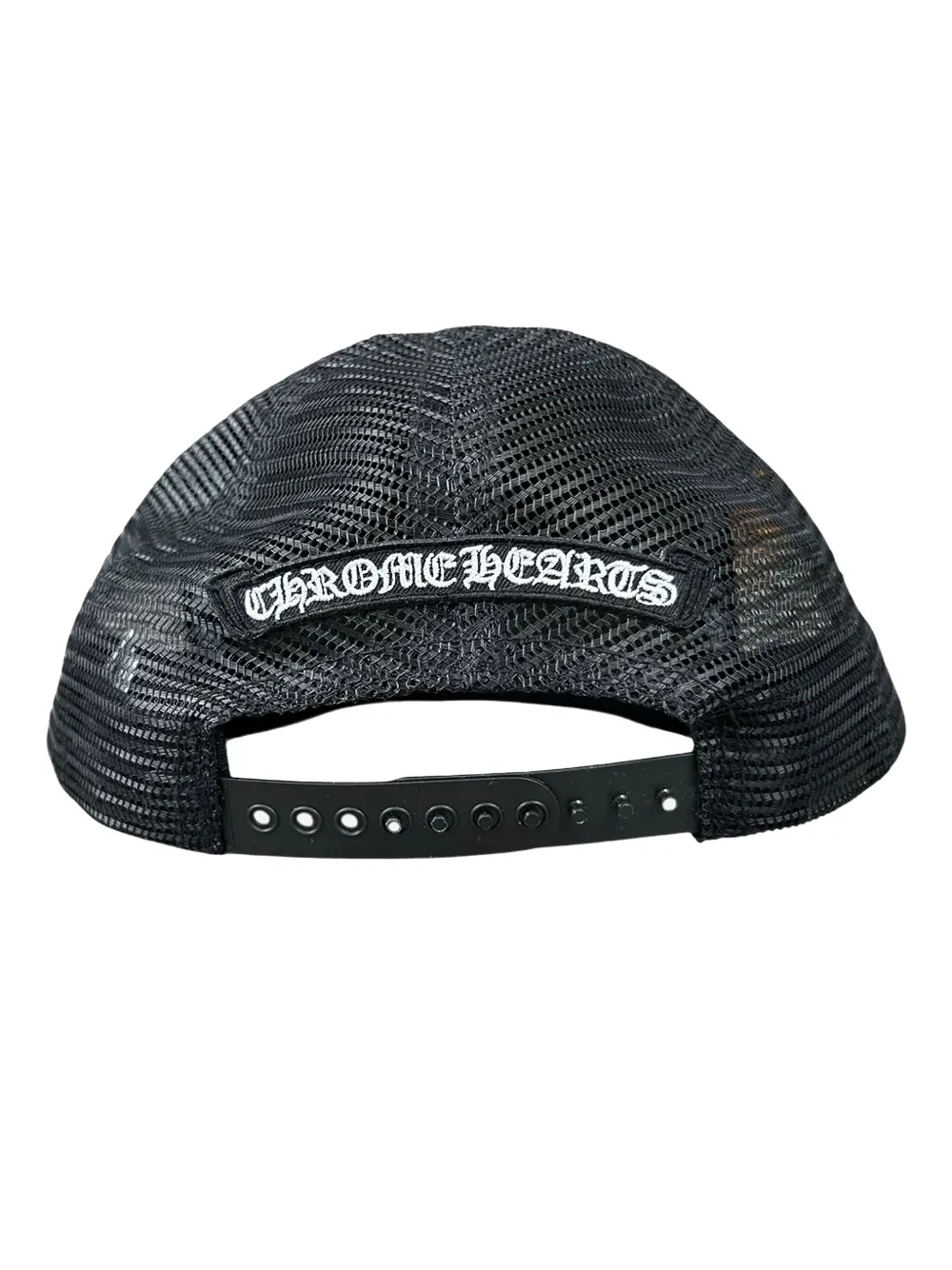 Бейсболка-тракер с принтом гитариста Chrome Hearts, черный — фото 2