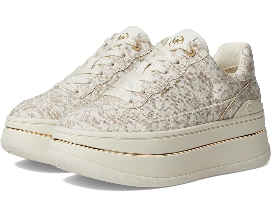 Кроссовки MICHAEL Michael Kors Hayes Lace-Up, цвет Vanilla