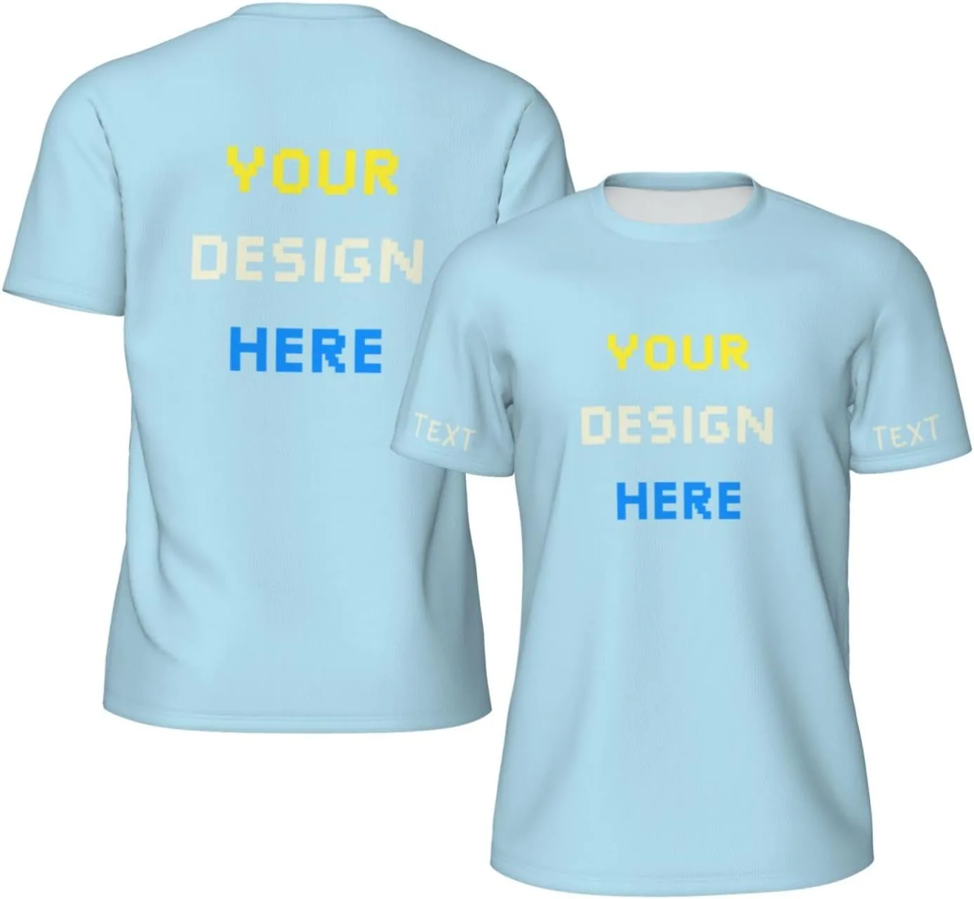 

Футболка Custom с логотипом спереди и сзади