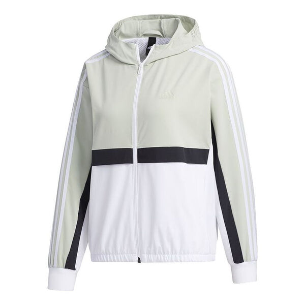 

Куртка куртка с капюшоном Adidas, зеленый
