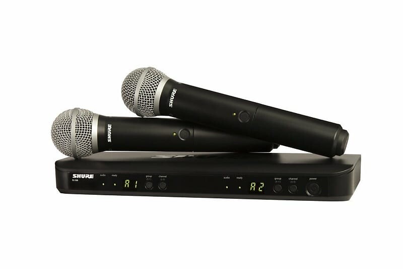 

Беспроводная микрофонная система Shure BLX288 / PG58-H10