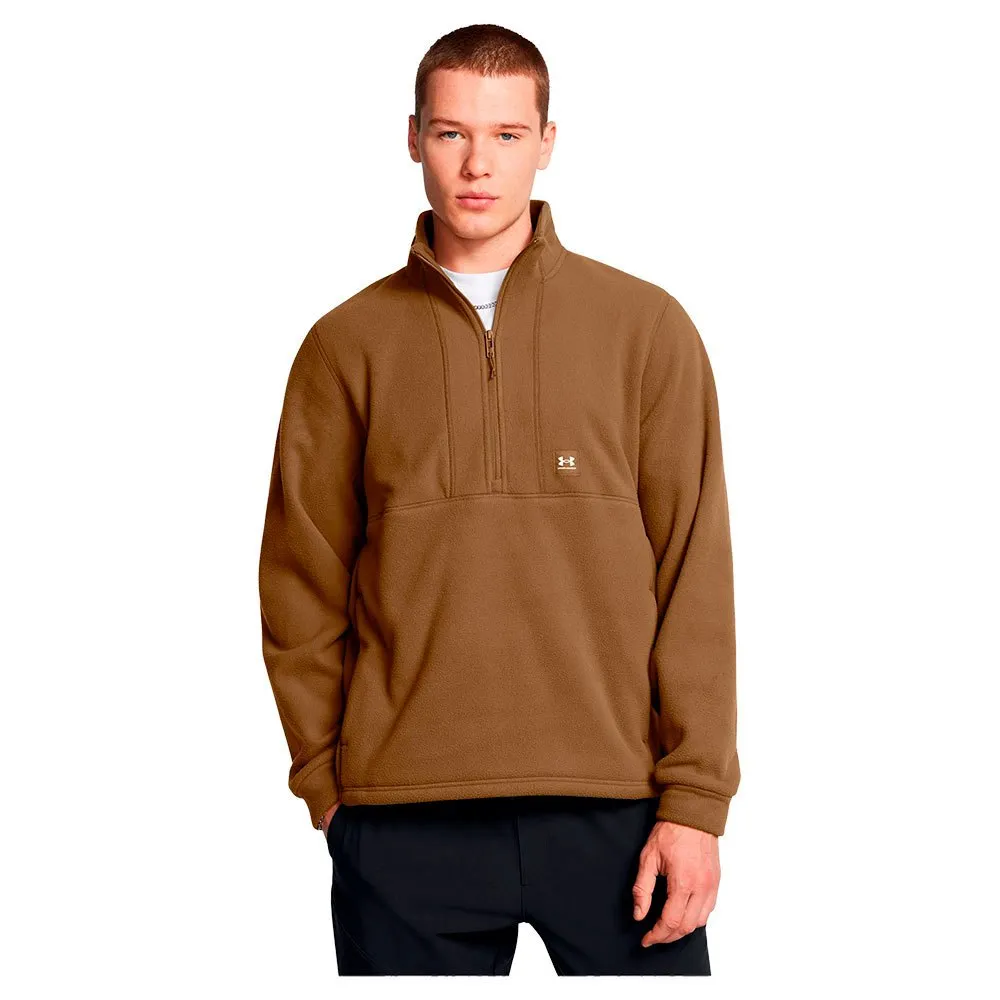 

Флис Under Armour Expanse half zip, коричневый